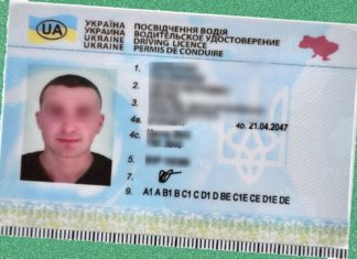 Украинский водитель вез полный автобус туристов, имея поддельные права